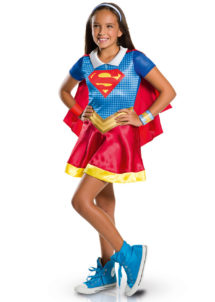 déguisement super girl enfant, déguisement supergirl fille, déguisement de super girl ado, déguisement super héros fille, costume de super héros pour fille, Déguisement de Super Girl, Super Héroïne, Fille
