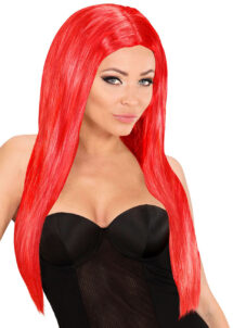 perruque rouge, perruque cheveux longs, perruque glamour, perruque pas chère à paris, perruques femmes, perruques cheveux longs, Perruque Glamour Wig, Rouge