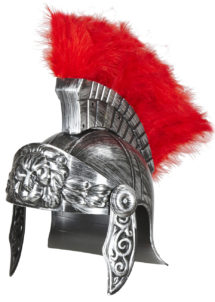 casque de romain, casques romains, accessoires déguisement de romain, casque de gladiateurs, accessoires soirée romaine déguisement, accessoire romain déguisement