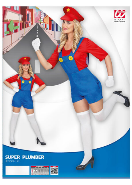 déguisement mario girl, déguisement mario femme, Déguisement de Mario Girl