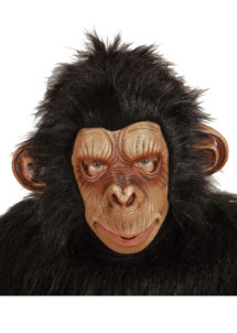 masque de singe, masque de singe en latex, masque planète des singes, accessoire déguisement de singe, masque de chimpanzé, masques animaux en latex, masque d'animal, masque de singe