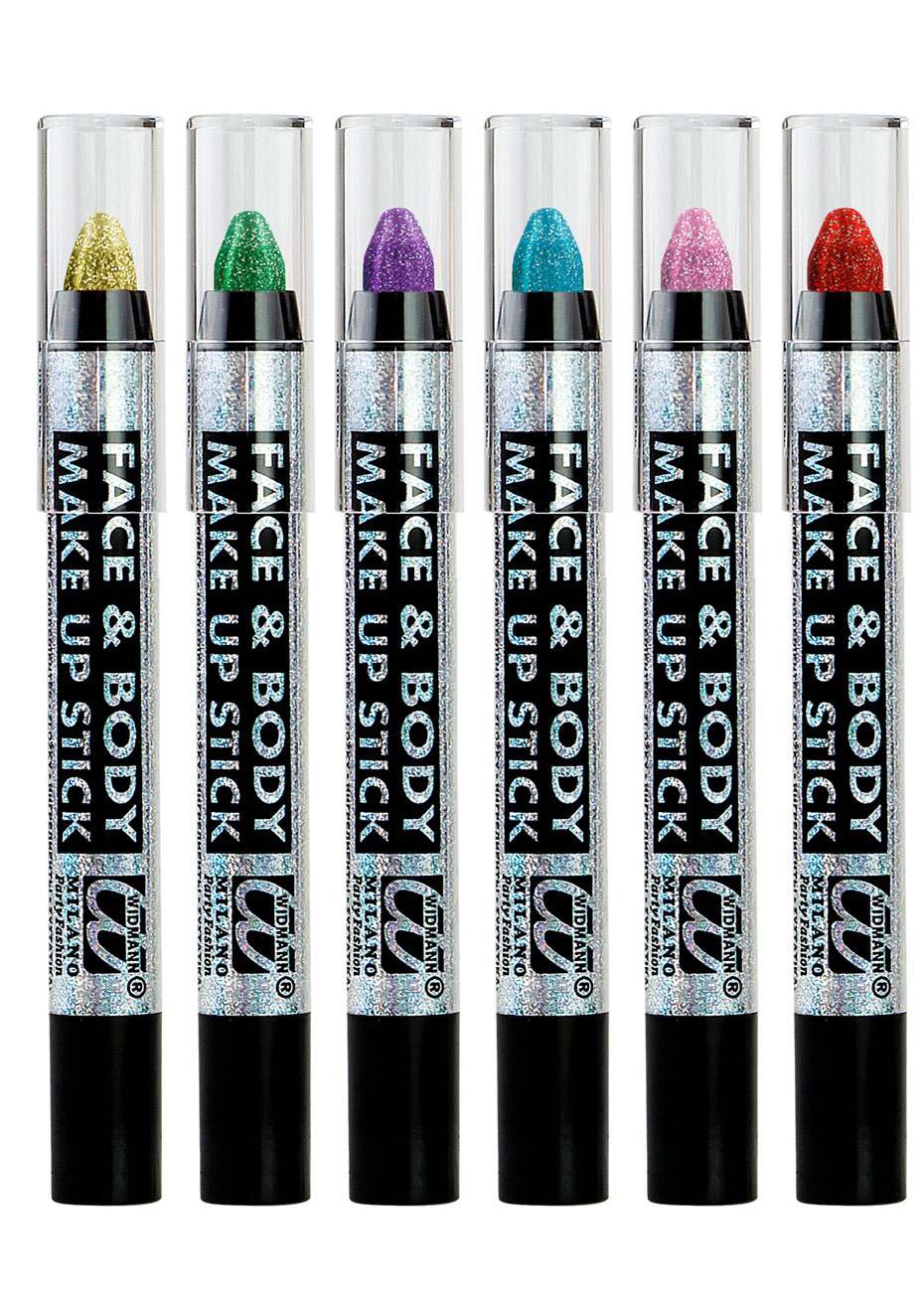 Crayon à Maquillage, Paillettes Glitter, Divers Coloris - Aux Feux de la  Fête - Paris