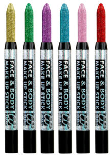 crayon gras à maquillage, maquillage moon, crayon body paint, crayon paillettes, crayon paillettes maquillage