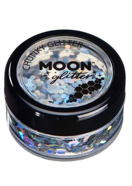 poudre de paillettes, paillettes libres maquillage, maquillage paillettes déguisement, paillettes visage et corps, maquillage paillettes, paillettes maquillage, strass de maquillage, Paillettes Argent, Holographiques, Chunky