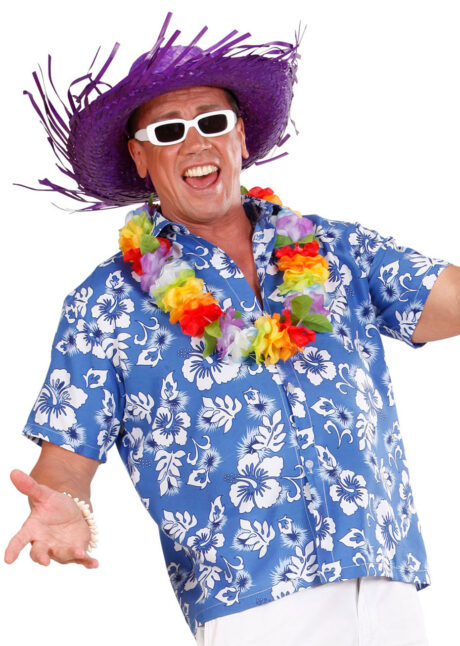 chapeau de paille hawaien, chapeau hawaïen en paille, Chapeau Hawaïen en Paille, Couleurs au Choix