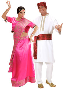 déguisements bollywood, déguisement à deux, déguisements couples indiens bollywood, costumes bollywood, déguisements couples, déguisements soirée à thèmes