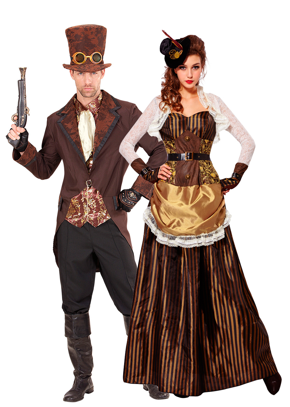 Déguisements Duo, Steampunk Aux Feux de la Fête Paris