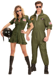 déguisements duos, déguisements couples, déguisement top gun