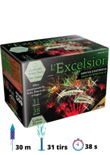 Xtra Power 25 de Sky Designer : Feu d'artifice compact nouvelle génération