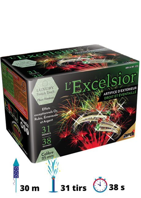 feux d'artifice compact, acheter feux d'artifice paris, feux d'artifices compacts, feux d'artifices ardi, feux d'artifice pas cher, feux d'artifices pour particuliers, Feu d’Artifice Compact, Excelsior