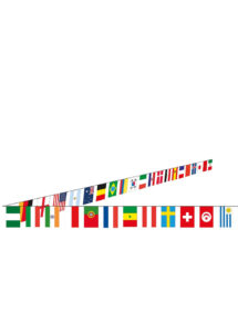 guirlande drapeaux, guirlande drapeaux pays du monde, guirlande jeux olympiques, guirlande coupe du monde