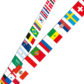 guirlande coupe du monde, guirlande drapeaux multi pays, guirlande pays, guirlande fanions pays, guirlande fanions coupe du monde 2018, guirlande drapeaux 32 pays Guirlande Drapeaux 32 Pays Coupe du Monde