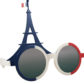 accessoire supporter, lunettes france, lunettes tour eiffel, lunettes de supporter, lunettes originales déguisement, accessoire france Lunettes de Supporter France, Tour Eiffel