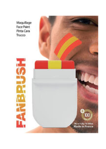 maquillage supporter Espagne, coupe du monde foot, coupe du monde rugby, euro, supporter Espagne
