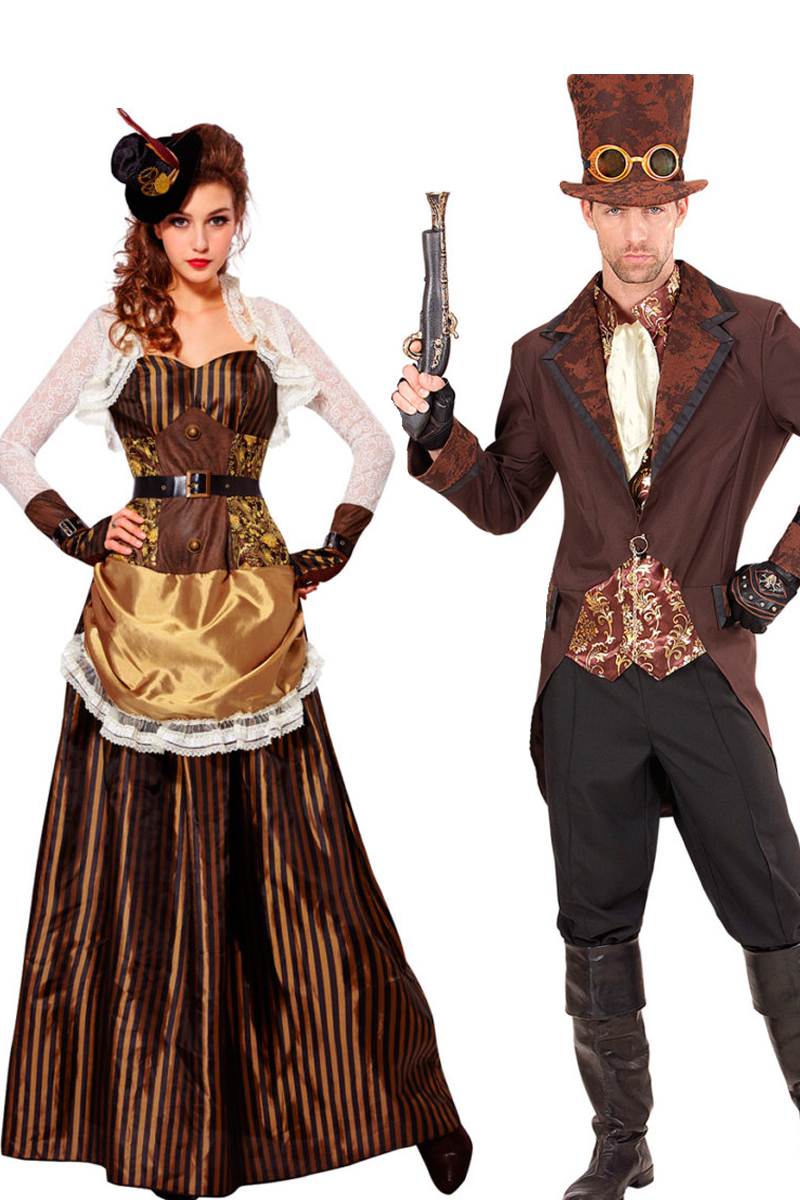 Déguisement Couple de Steampunk Aux Feux de la Fête Paris