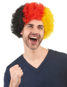 perruque supporter allemagne, perruque coupe du monde, perruque allemagne, accessoire allemagne