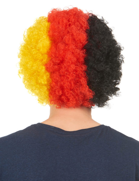 perruque supporter allemagne, perruque coupe du monde, perruque allemagne, accessoire allemagne, Perruque de Supporter, Allemagne