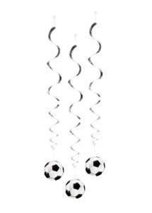 décorations foot, décos ballons de foot, décorations coupe du monde, décorations foot, suspensions foot