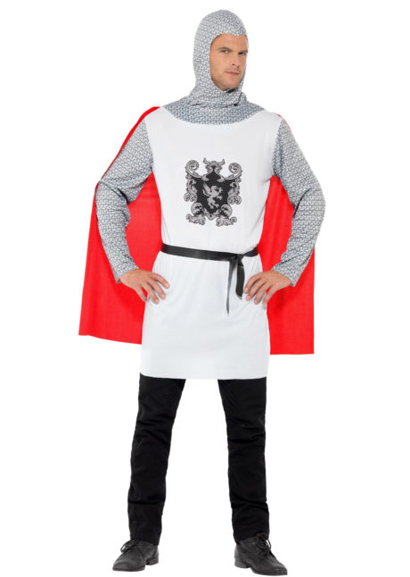 déguisement de chevalier homme, costume chevalier homme, déguisement chevalier adulte, costume médiéval homme, déguisement médiéval homme, Déguisement de Chevalier Silver