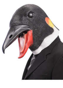 masque pingouin, masque animal, masques animaux, masque de pingouin, Masque de Pingouin, Latex