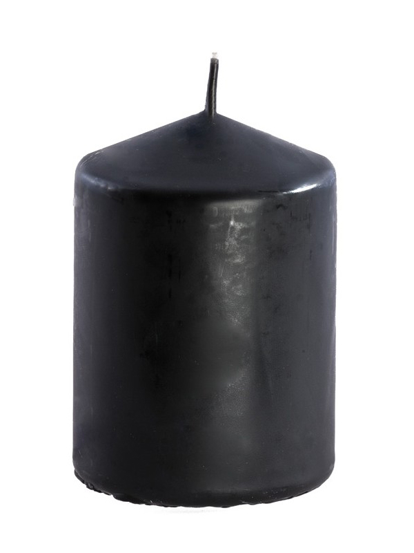 Bougie Noire 10 cm Aux Feux de la Fête Paris