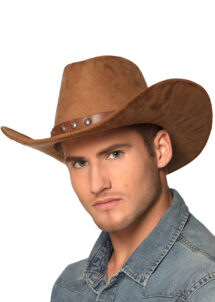 chapeau de cowboy marron, chapeau de cowboy, Chapeau de Cowboy Nebraska, Marron