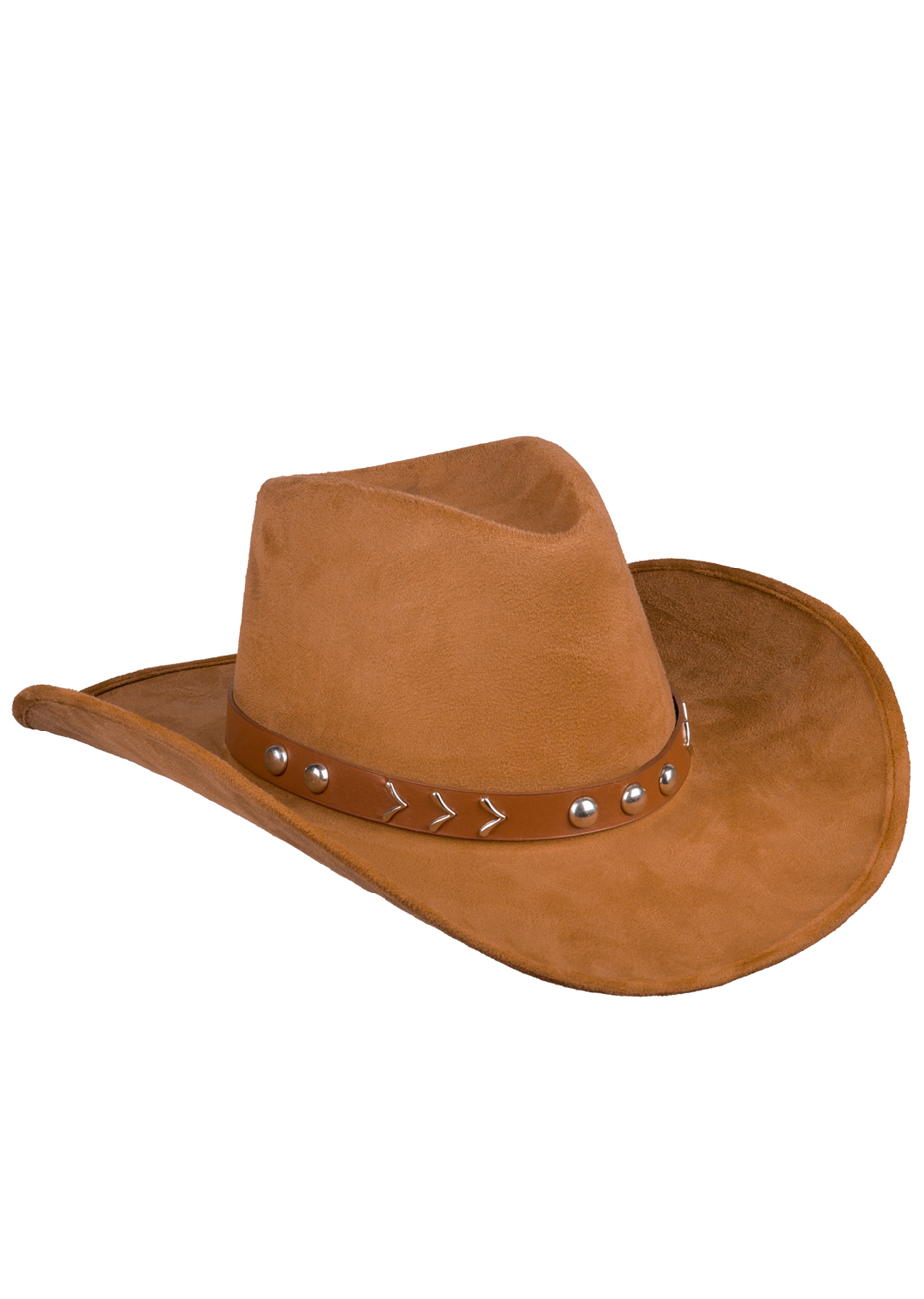 Chapeau de Cowboy Nebraska, Marron Aux Feux de la Fête Paris Chapeau de Cowboy Nebraska, Marron Aux Feux de la Fête Paris