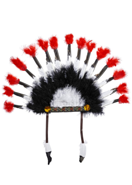 coiffe d'indiens, accessoires déguisements d'indiens, coiffes d'indiens en plumes, plumes d'indiens coiffe, Coiffe d’Indien, Cheyenne