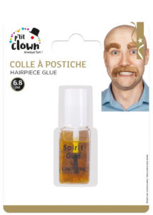 colle à postiche, colle cosmétique, colle à faux cils, colle à fausses blessures, colle pour la peau