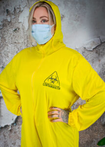 déguisement contamination, déguisement virus, Déguisement de Contamination