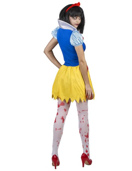 déguisement blanche neige zombie, déguisement halloween femme, déguisement zombie femme, Déguisement de Princesse Blanche Neige Zombie