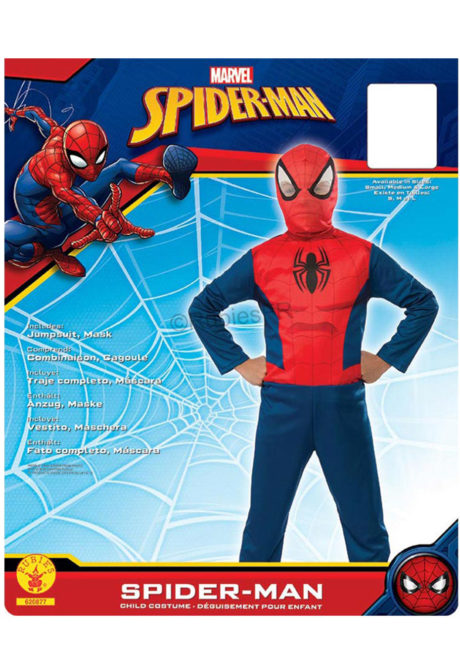 déguisement spiderman enfant, déguisement spiderman garçon, costume spiderman enfant, Déguisement de Spider-Man, Gamme Standard, Garçon