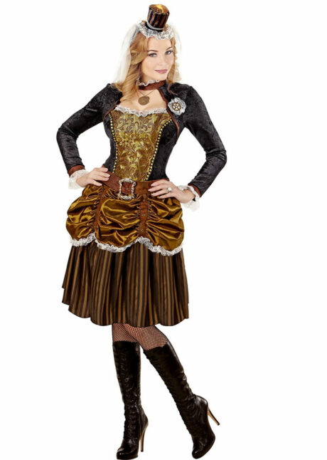 déguisement steampunk, robe steampunk, déguisement steampunk pour femme, Déguisement Steampunk, Robe Courte