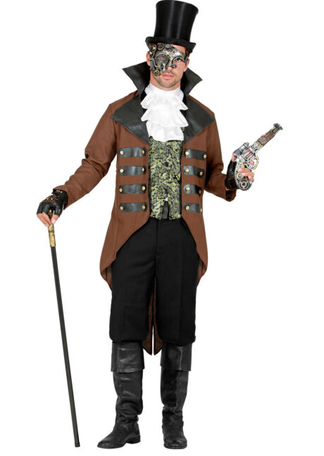 déguisement steampunk, costume steampunk, déguisement steampunk homme, Déguisement Steampunk, Veste, Gilet et Jabot