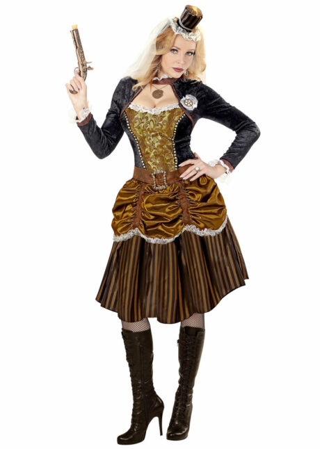 déguisement steampunk, robe steampunk, déguisement steampunk pour femme, Déguisement Steampunk, Robe Courte