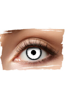 lentilles blanches, lentilles hallowen, lentilles angelic white