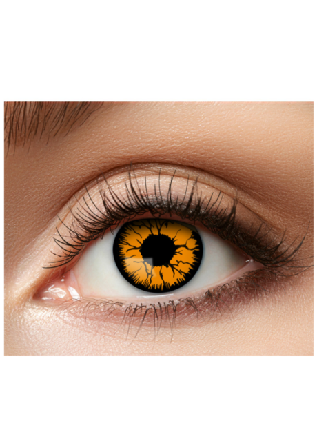 LENTILLES ORANGE MONSTER, lentilles oranges, Lentilles Oranges et Noires, Monster