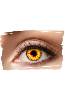 lentilles jaunes, lentilles halloween, lentilles ork