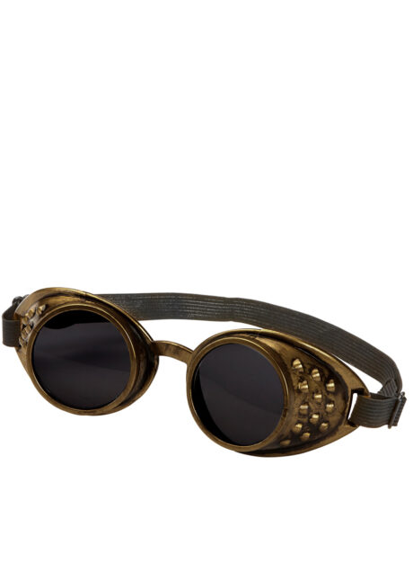 lunettes steampunk, accessoire steampunk, burning man, festival burning man, Lunettes Steampunk, Googles, Acier Vieilli