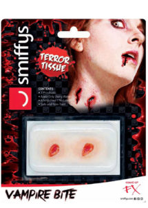 morsures de vampire, effets spéciaux maquillage, effets spéciaux halloween, blessure de vampire maquillage, maquillage halloween
