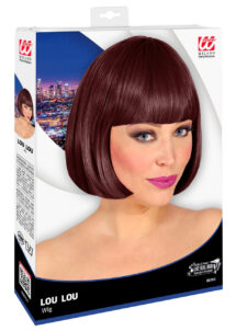 perruque rousse, perruque cheveux roux, perruque carré roux