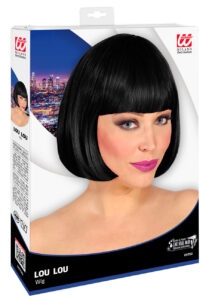 perruque carré noir, perruque noire femme, perruque qualité supérieure noire, carré noir femme