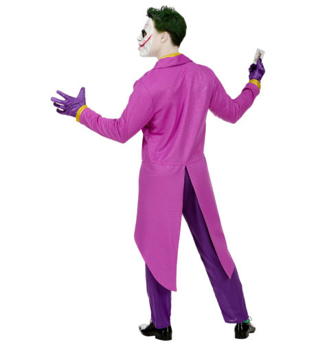 déguisement joker, déguisement joker pour homme, costume joker homme, manteau violet de joker, Déguisement de Joker Fou