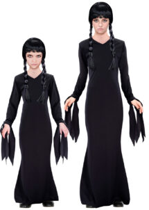 déguisement dark girl, déguisement fille halloween, robe noire fille halloween