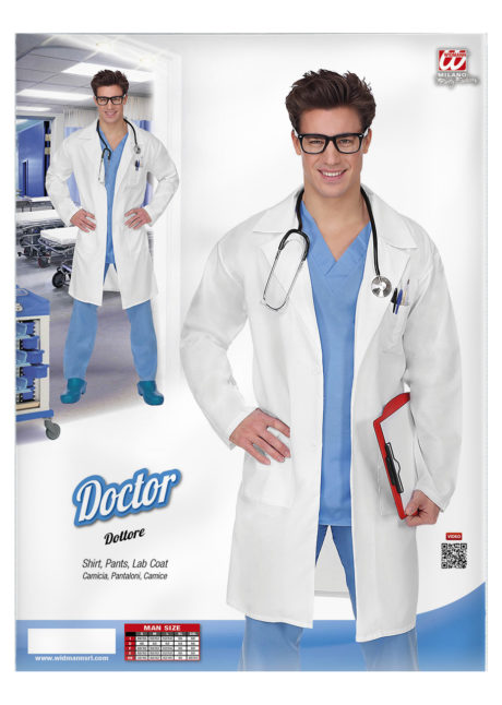déguisement de médecin, déguisement de chirurgien, déguisement docteur hôpital, costume de médecin, Déguisement de Médecin Hospitalier