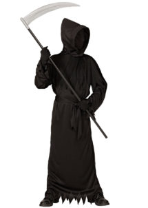 déguisement mort enfant, déguisement halloween garçon, déguisement faucheur garçon, Déguisement de Reaper, Garçon
