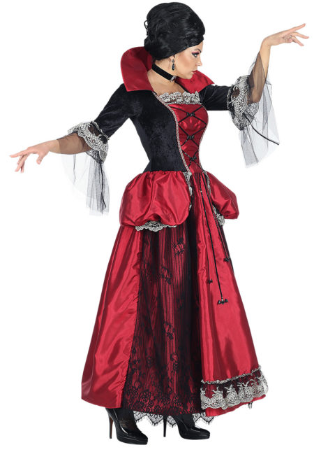 déguisement vampire femme, déguisement halloween femme, costume de vampire, Déguisement de Vampire, Robe Crinoline