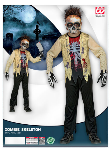 déguisement de zombie garçon, costume zombie Halloween enfant, Déguisement de Zombie, Garçon