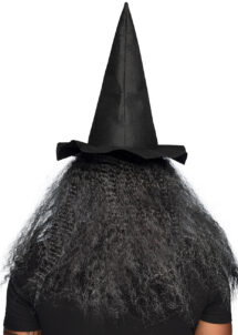 Masque de sorcière Halloween en latex