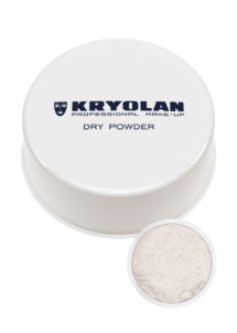 poudre sèche kryolan, poudre de marquis, maquillage poudre libre, poudre blanche pour visage, Poudre Sèche Blanche, Kryolan